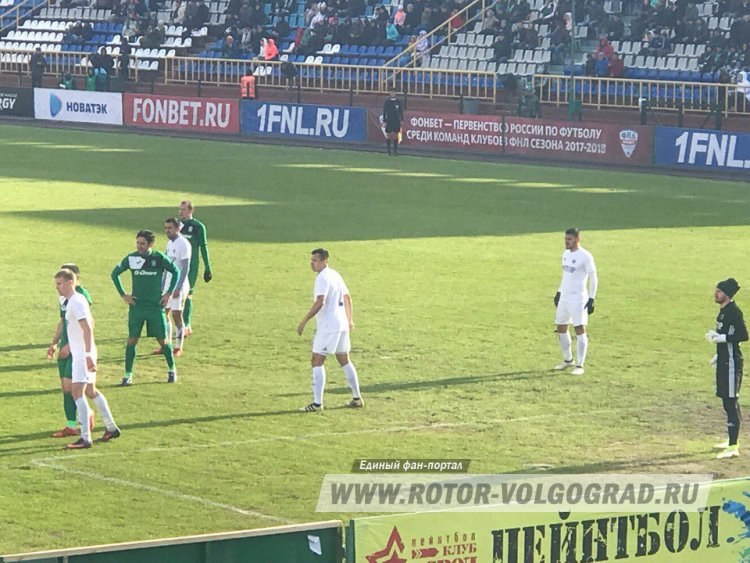 "Томь"- "Ротор-Волгоград" 1-0