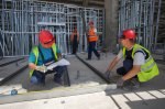 На стадионе «Волгоград Арена» начата отделка центральной лестницы