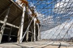На стадионе «Волгоград Арена» начата отделка центральной лестницы