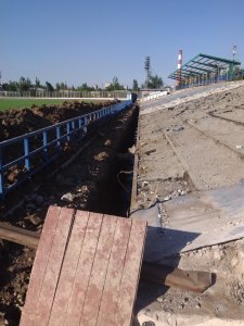 Несколько фото со стадиона "Зенит"