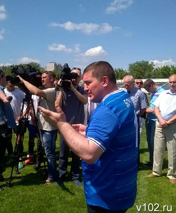 Губернатор Волгоградской области - тренерам и игрокам: "Ротору" быть, это базовый клуб для ПФЛ