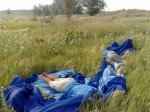 Наши флаги сине-голубые! Наши флаги сине-голубые!