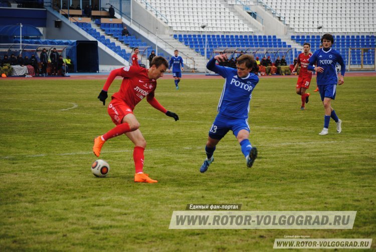 "Ротор Волгоград"- "Спартак-2" 1-0.