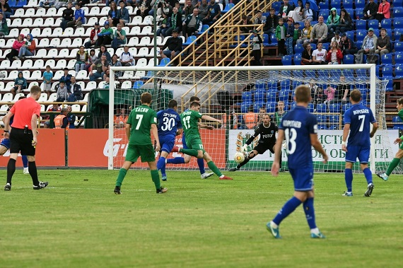 "Томь" - "Ротор" 2-0
