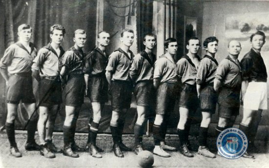 1922 год Первая футбольная команда г. Царицына