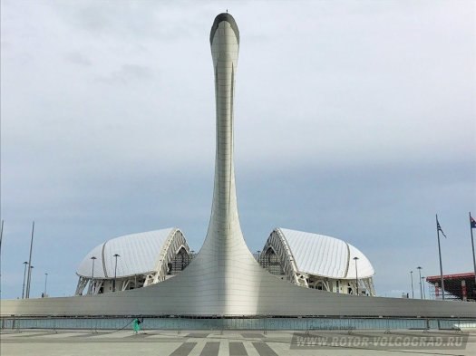 Олимпийский стадион "Фишт". Фоторепортаж