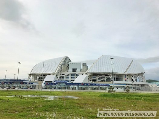 Олимпийский стадион "Фишт". Фоторепортаж