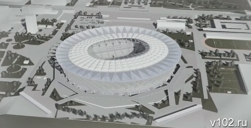 Макет будущего стадиона к ЧМ-2018 в Волгограде за 740 тыс рублей изготовят в Петербурге
