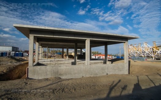 Рабочие завершили строительство центральной кассы «Волгоград Арены»
