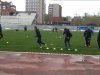 Сине-голубые провели в Томске предматчевую тренировку